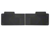 Husky Liners Heavy Duty Second Seat Floor Mats; Black (11-16 F-350 Super Duty SuperCab, SuperCrew)