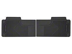 Husky Liners Heavy Duty Second Seat Floor Mats; Black (11-16 F-350 Super Duty SuperCab, SuperCrew)