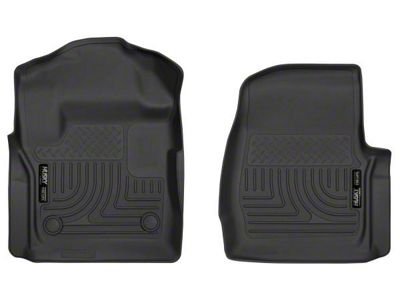 Husky Liners X-Act Contour Front Floor Liners; Black (17-25 F-350 Super Duty Regular Cab)