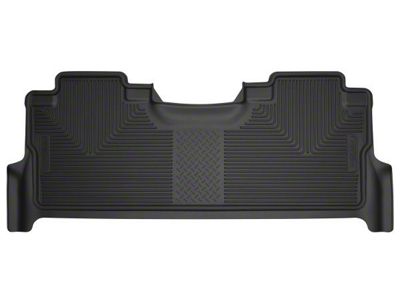 Husky Liners X-Act Contour Second Seat Floor Liner; Black (17-22 F-350 Super Duty SuperCrew w/ Rear Underseat Storage)