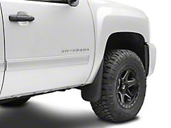 Mud Guards; Front and Rear (07-13 Silverado 1500 w/o OE Fender Flares)