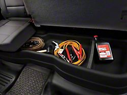 GearBox Under Seat Storage Box; Black (07-13 Sierra 1500 Crew Cab)