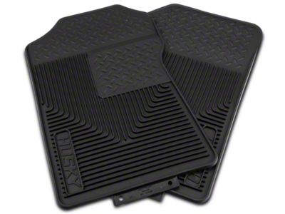Husky Liners Heavy Duty Front Floor Mats; Black (97-03 F-150)