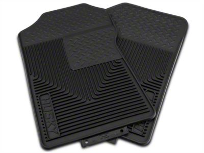 Heavy Duty Front Floor Mats; Black (97-03 F-150)