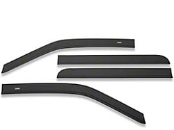 Husky Liners Low Profile Ventvisor Window Deflectors; Front and Rear; Matte Black (15-25 Canyon Crew Cab)