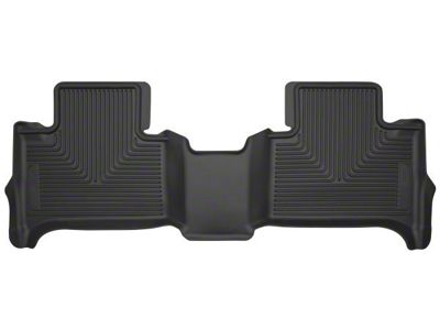 Husky Liners X-Act Contour Second Seat Floor Liner; Black (15-22 Canyon Crew Cab)
