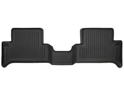 Husky Liners X-Act Contour Second Seat Floor Liner; Full Coverage; Black (15-22 Canyon Extended Cab)