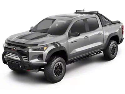Husky Liners Aeroskin Hood Protector; Smoke (23-25 Colorado ZR2)