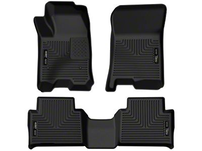 Husky Liners WeatherBeater Front and Second Seat Floor Liners; Black (23-24 Colorado)