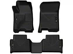 Husky Liners WeatherBeater Front and Second Seat Floor Liners; Black (23-24 Colorado)