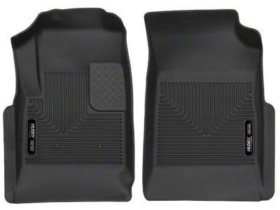 X-Act Contour Front Floor Liners; Black (15-22 Colorado)