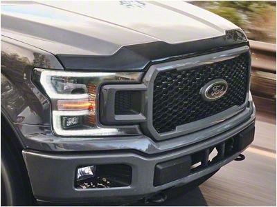 Husky Liners Aeroskin II Hood Protector; Textured Black (24-25 F-150 King Ranch, Platinum, Tremor)