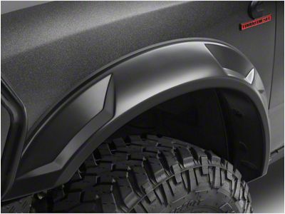 Husky Liners DRT Style Fender Flares; Smooth Matte Black (15-17 F-150, Excluding Raptor)
