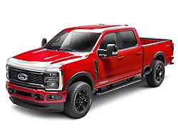 Husky Liners High Profile Hood Shield; Chrome (21-26 F-150, Excluding King Ranch, Platinum, Raptor & Tremor)