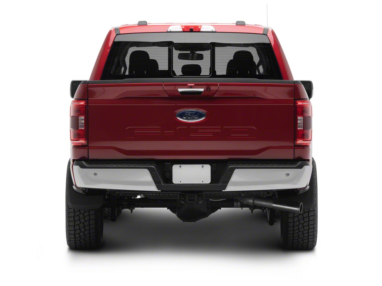 Husky Liners 04-12 Ford F-150 Custom-Molded Rear Mud Guards (w/o Flares)