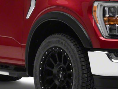 Husky Liners RVL Fender Flares; Smooth Matte Black (21-25 F-150, Excluding Raptor)