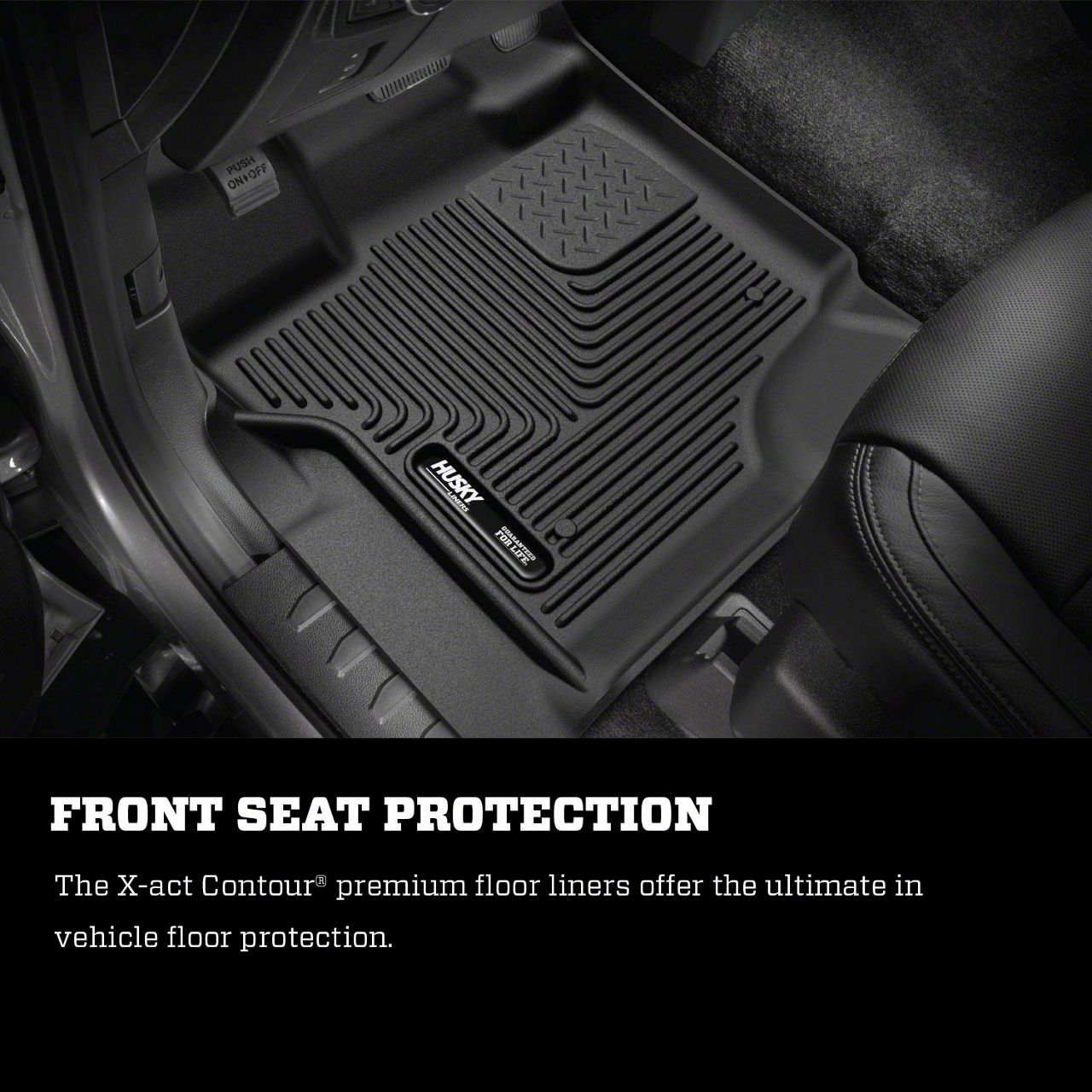 Husky Liners F150 XAct Contour Front and Second Seat Floor Liners