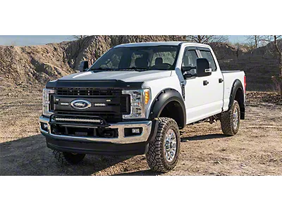 CTCAUTO 1PC Hood Deflector Bug Shield Plastic Black Chrome CTCAUTO 1PC Hood Deflector Bug Shield Plastic Black Chrome