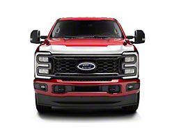 Husky Liners Aeroskin Hood Protector; Chrome (23-25 F-350 Super Duty)