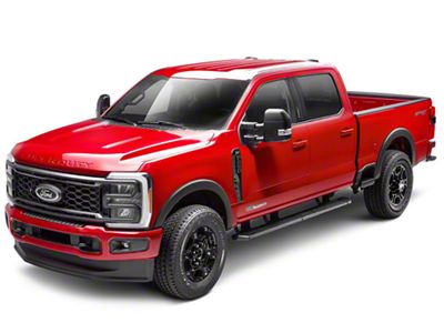 Husky Liners OE Style Fender Flares; Smooth Matte Black (17-22 F-350 Super Duty SRW)