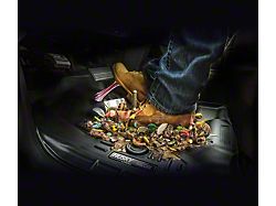 Husky Liners WeatherBeater Second Seat Floor Liner; Black (99-07 F-350 Super Duty SuperCrew)