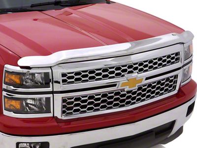 Husky Liners Aeroskin Hood Protector; Chrome (22-26 Maverick)