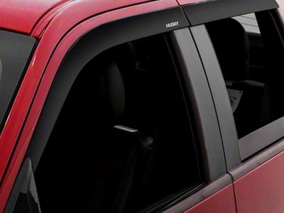 Husky Liners Low Profile Ventvisor Window Deflectors; Front and Rear; Smoke (22-26 Maverick)
