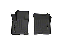 Husky Liners X-Act Contour Front Floor Liners; Black (22-26 2.0L EcoBoost Maverick)