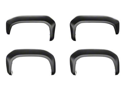 Husky Liners Extend-A-Fender Fender Flares; Matte Black (25-26 RAM 1500, Excluding RHO & Tungsten)