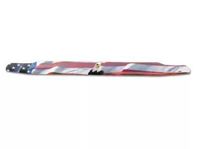 Husky Liners High Profile Hood Shield; American Flag with Eagle (09-18 RAM 1500, Excluding Rebel)