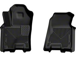 Husky Liners WeatherBeater Front Floor Liners; Black (2025 RAM 1500)