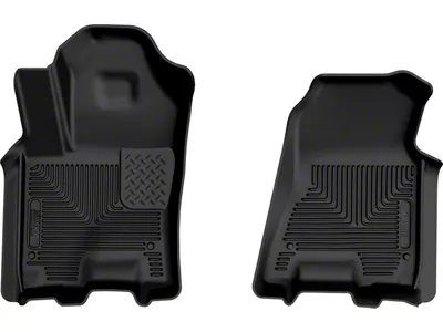 Husky Liners WeatherBeater Front Floor Liners; Black (2025 RAM 1500)
