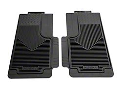 Husky Liners Heavy Duty Second Seat Floor Mats; Black (95-02 RAM 2500 Club Cab)