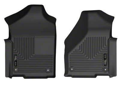 X-Act Contour Front Floor Liners; Black (19-24 RAM 2500 Regular Cab)