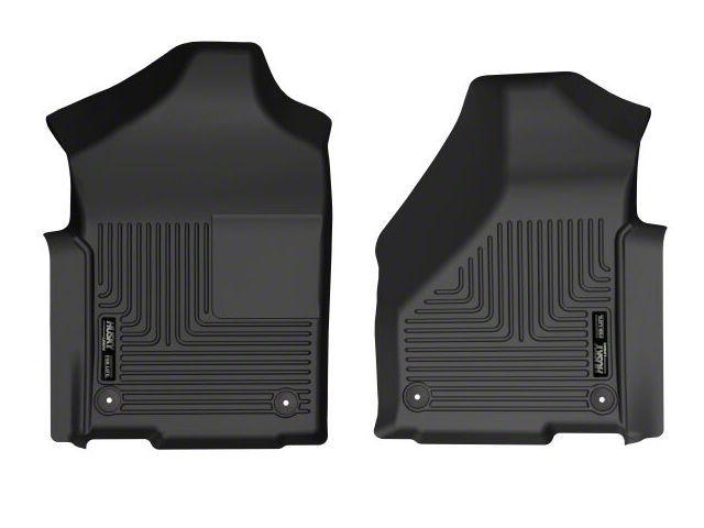 X-Act Contour Front Floor Liners; Black (19-24 RAM 2500 Regular Cab)