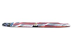 Husky Liners High Profile Hood Shield; American Flag with Eagle (10-18 RAM 3500)