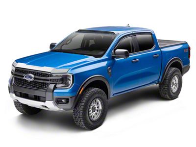 Husky Liners Aeroskin Hood Protector; Chrome (24-26 Ranger, Excluding Raptor)