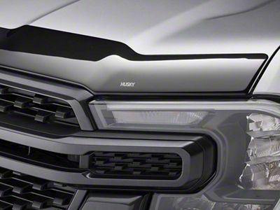Husky Liners Aeroskin Hood Protector; Smoke (24-25 Ranger, Excluding Raptor)