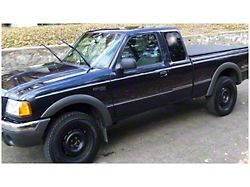 Husky Liners Extend-A-Fender Flares; Matte Black (93-11 Ranger, Excluding FX4)