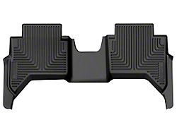 Husky Liners WeatherBeater Second Seat Floor Liners; Black (24-25 Ranger)