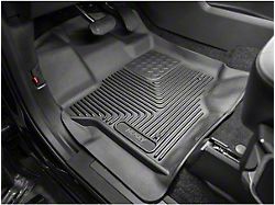 Husky Liners X-Act Contour Front Floor Liners; Black (24-26 Ranger)