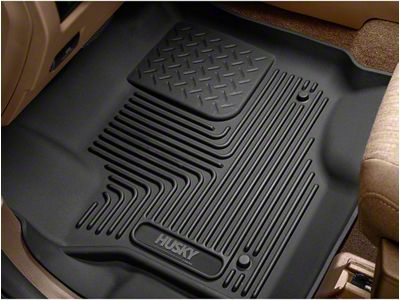 Husky Liners X-Act Contour Second Seat Floor Liner; Black (24-26 Ranger)