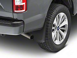 Mud Guards; Rear (15-17 F-150 w/o Fender Flares)