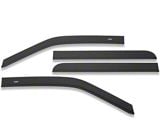 Husky Liners Low Profile Ventvisor Window Deflectors; Front and Rear; Smoke (07-13 Sierra 1500 Crew Cab)