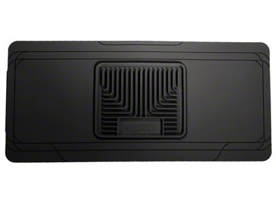 Husky Liners Heavy Duty Center Hump Floor Mat; Black (01-06 Sierra 2500 HD)