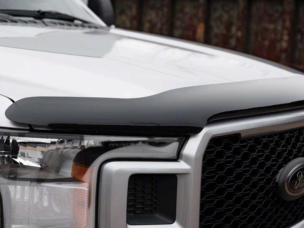 Sierra 2500 High Profile Hood Shield; Smoke (20-26 Sierra 2500 HD