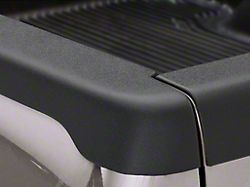 Husky Liners OE Style Bedrail Caps with Stake Pocket Holes; Black (07-14 Sierra 2500 HD w/ 6.50-Foot Standard Box)