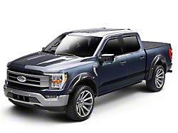 Husky Liners DRT Style Fender Flares; Smooth Matte Black (19-21 Silverado 1500 w/ 5.80-Foot Short & & 6.50-Foot Standard Box; 2022 Silverado 1500 LTD w/ 5.80-Foot Short & & 6.50-Foot Standard Box)