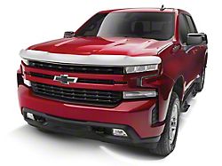 Husky Liners High Profile Hood Shield; Chrome (19-21 Silverado 1500; 22-25 Silverado 1500, Excluding Custom Trail Boss, LT Trail Boss & ZR2)