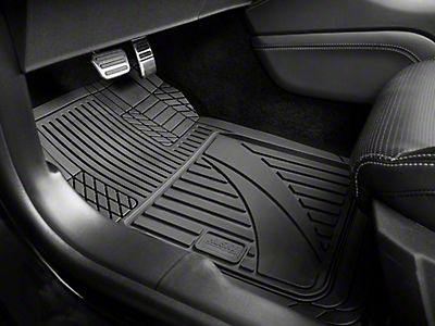 WeatherTech All-Weather Floor Mats compatible with BMW M3, 328i, 335i, 335is - 2nd Row, Black